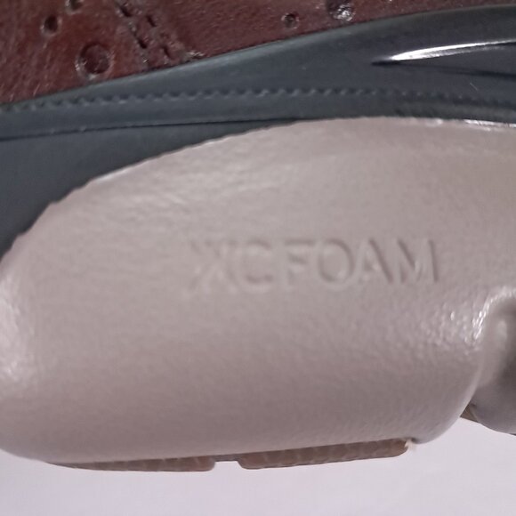 Johnston & Murphy Tanner XC4 Oxford Shoes Men 9 M Cap Toe Leather Brown Lace Up - Picture 14 of 16